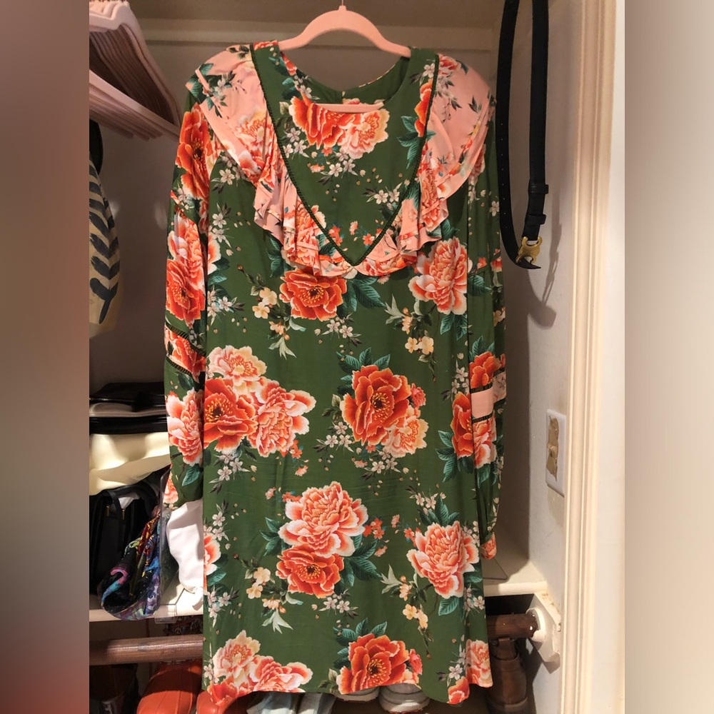 Farm Rio Floral Dress